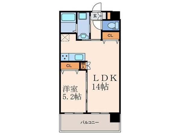 サンシャイン長崎街道黒崎の物件間取画像